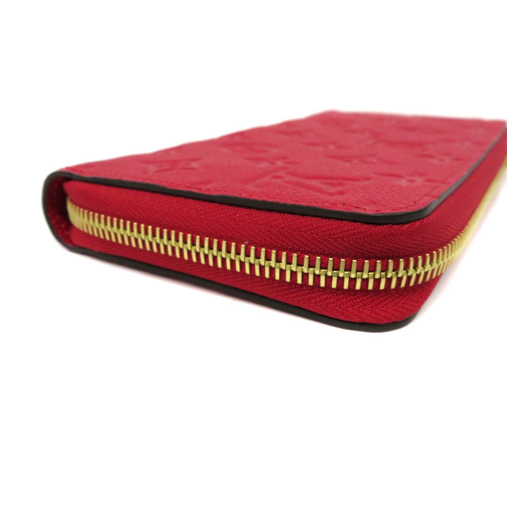 Louis Vuitton Zippy Wallet Empreinte Long Scarlet Red Leather - Picture 3 of 8